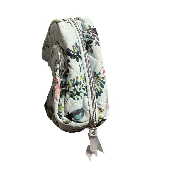 Vera Bradley Quilted Floral Lay Flat Cosmetic Bag - Mayfair in Bloom - Picture 5 of 7